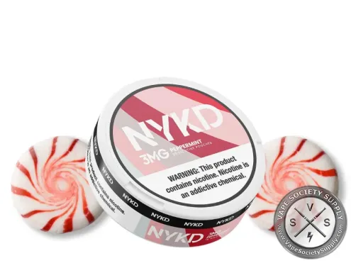 Peppermint NYKD Nicotine Pouches