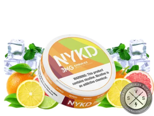 Citrus Ice NYKD Nicotine Pouches-2