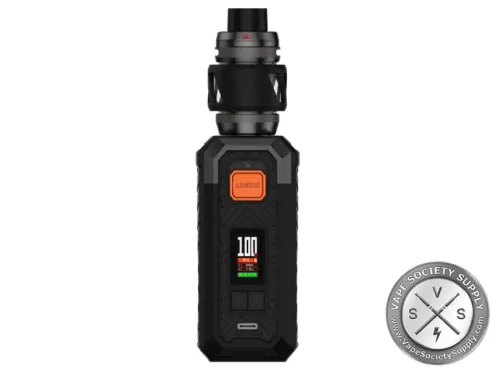 Vaporesso Armour S kit in Black with the iTank T
