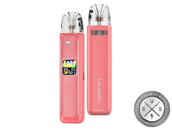 Uwell Caliburn G4 pod kit in Flamingo Red