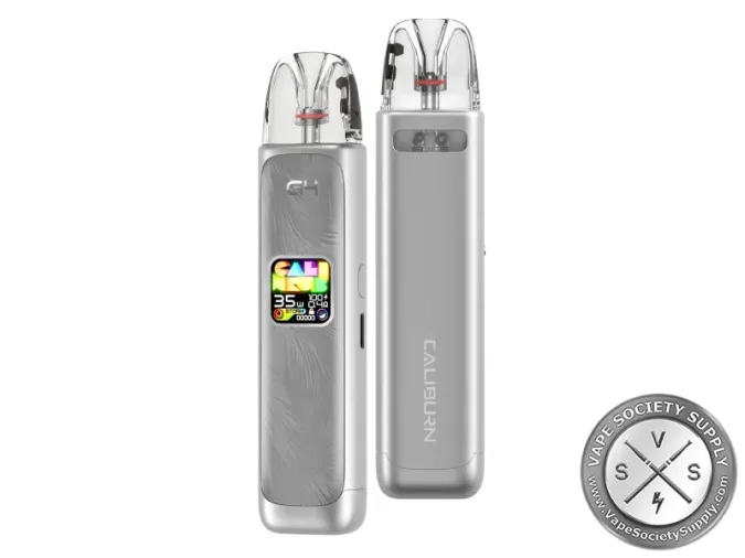 Uwell Caliburn G4 pod kit in Twilight Silver