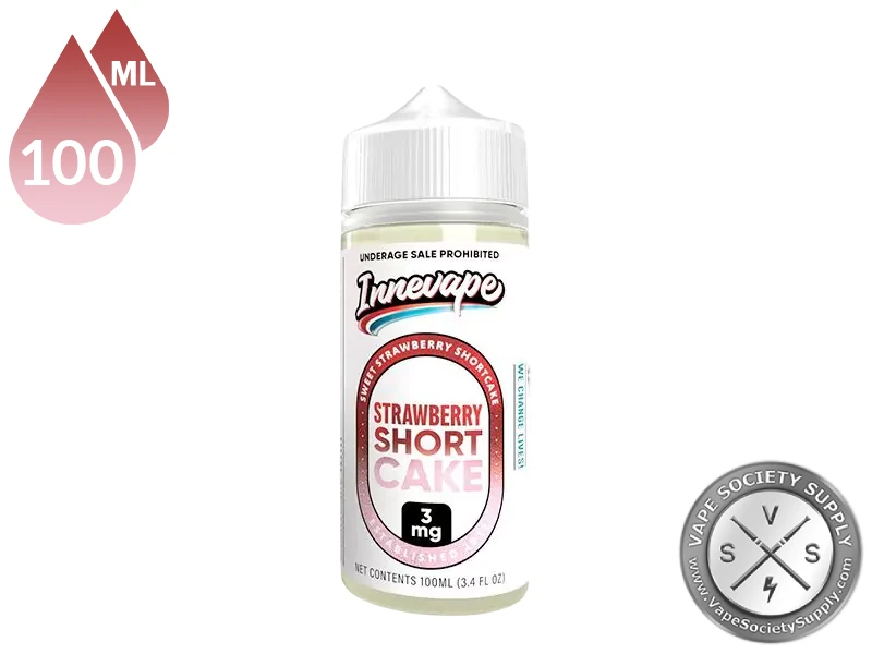 Strawberry Shortcake Innevape 100ml bottle