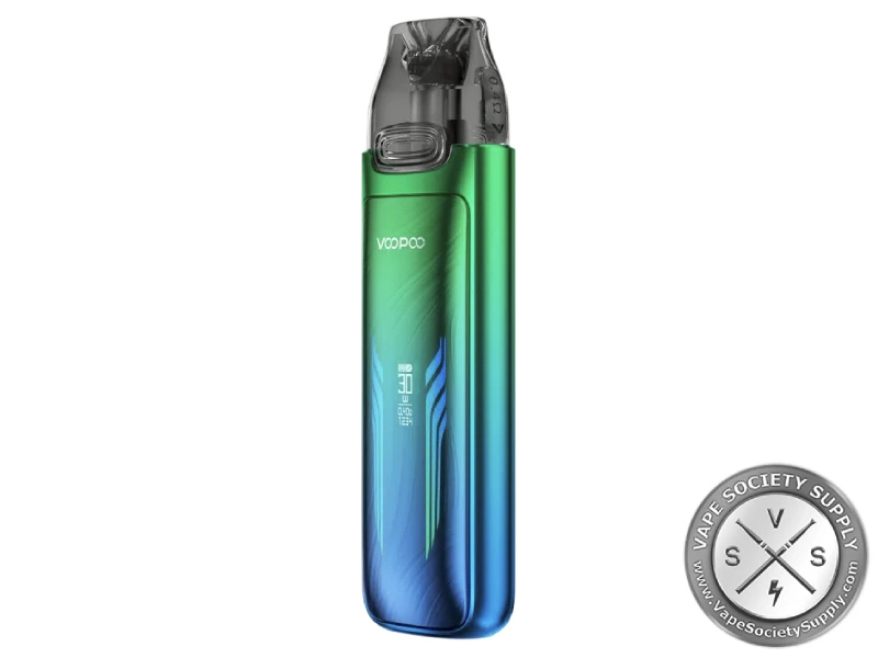 Voopoo VMATE Max pod kit in neon blue