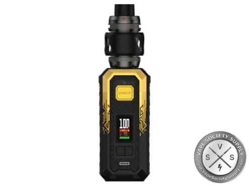 Vaporesso Armour S kit in Cyber Gold with the iTank T