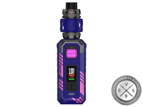 Vaporesso Armour S kit in Cyber Blue with the iTank T