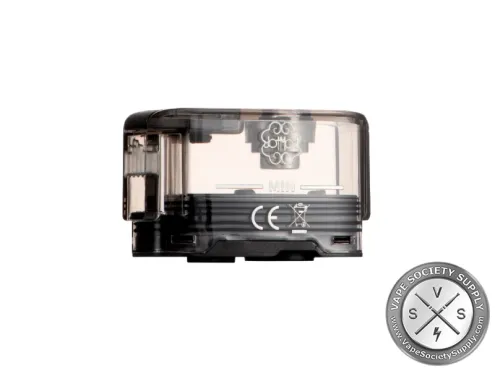dotPod Max Tank in Smoke: a smoky reservoir with a MIN fill line