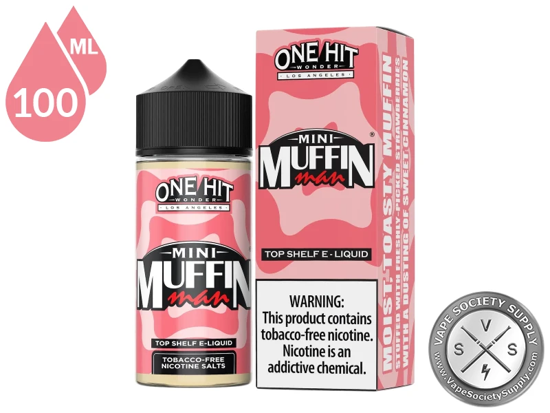 Mini Muffin Man by One Hit Wonder 100ml bottle and box