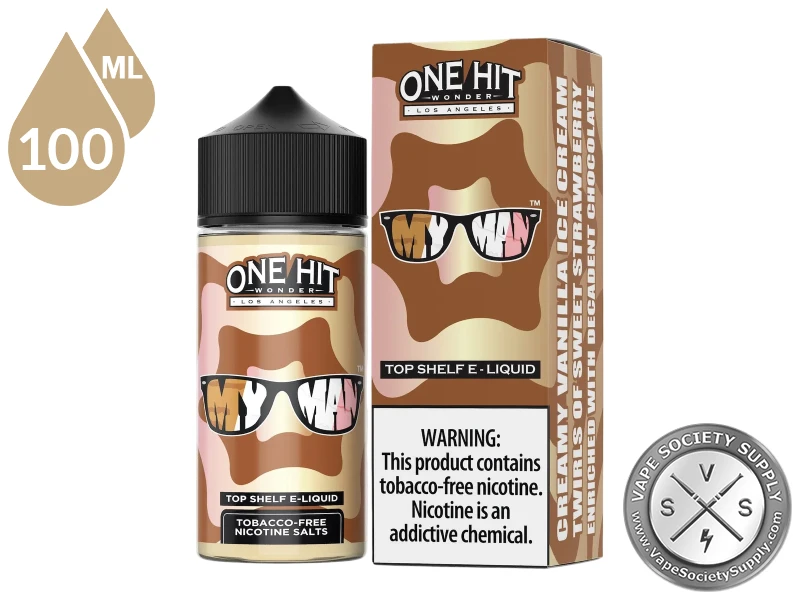 My Man by One Hit Wonder 100ml bottle and box