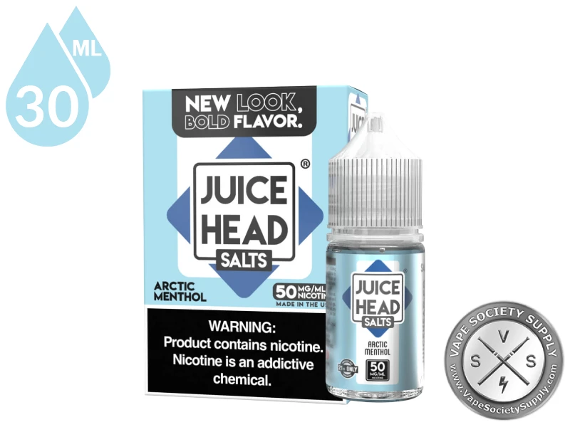 Arctic Menthol Juice Head Salts 30ml bottle and box