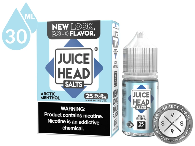 Arctic Menthol Juice Head Salts 30ml bottle and box