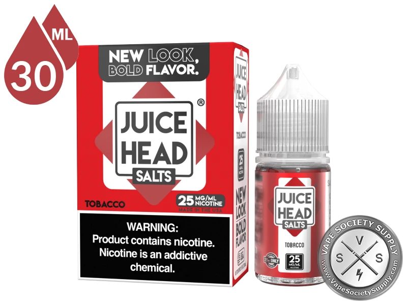 Tobacco Juice Head Salts 30ml bottle and box