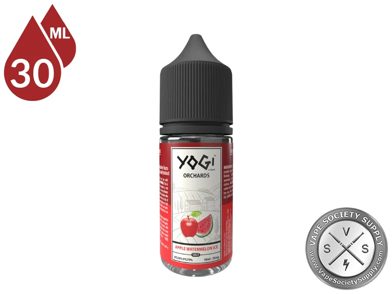 Apple Watermelon Ice by YOGI Orchards Salt 30ml bottle