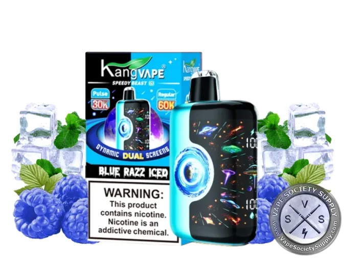 KangVape Speedy Beast X 60K Puffs Disposable Blue Razz ice