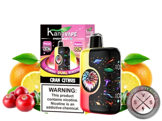 KangVape Speedy Beast X 60K Puffs Disposable CranCitrus