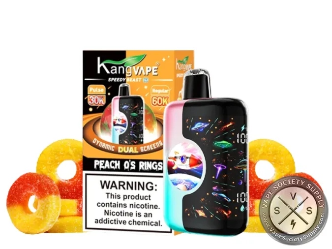 KangVape Speedy Beast X 60K Puffs Disposable Peachy Rings