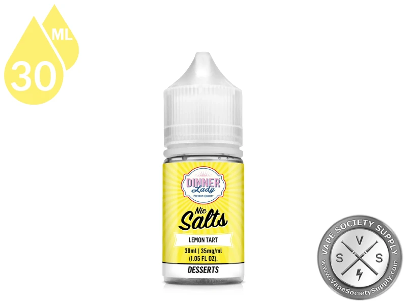 Lemon Tart by Dinner Lady Salts 30ml bottle