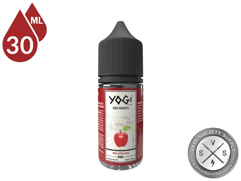 Red Apple Ice by YOGI Orchards Salt 30ml bottle