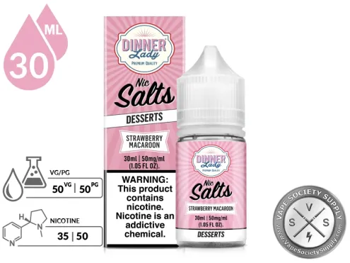 Strawberry Macaroon DINNER LADY SALT
