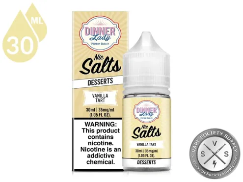 Vanilla Tart DINNER LADY SALT