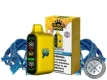 Cloud King 20K Sour Straws disposable vape and box with blue sour straw candy