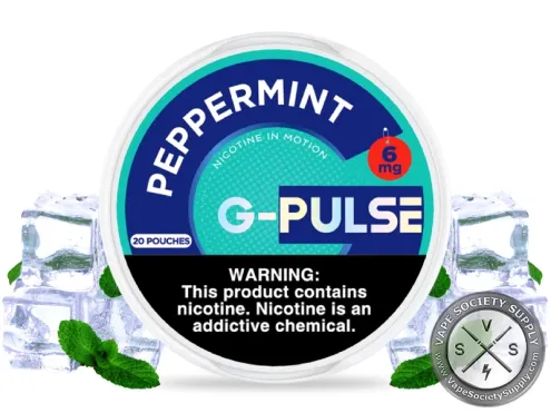 G-Pulse Nicotine Pouches Peppermint