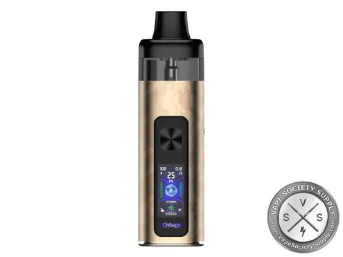 Uwell Typhos 45W pod kit in dune gold