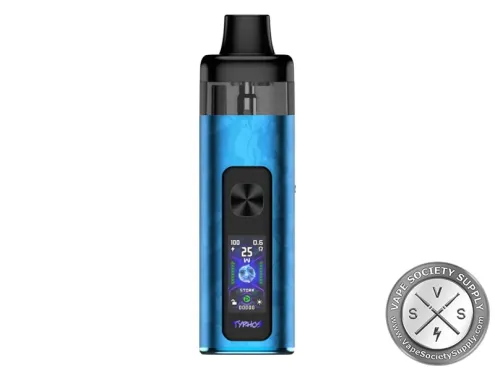Uwell Typhos 45W pod kit in gem blue
