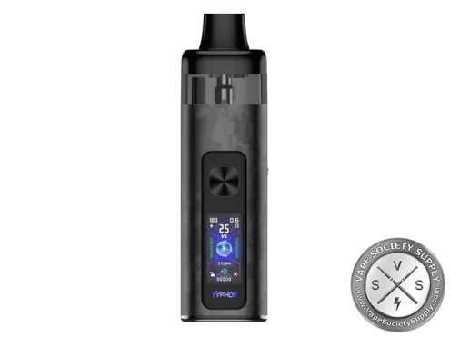 Uwell Typhos 45W pod kit in polar black