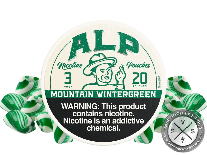 ALP nicotine pouches Wintergreen
