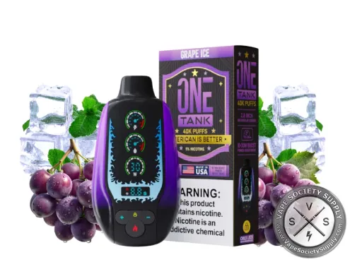 ONE TANK 40k Disposable Grape Ice