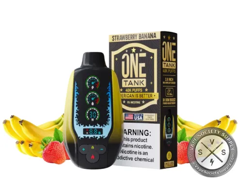 ONE TANK 40k Disposable Strawberry Banana