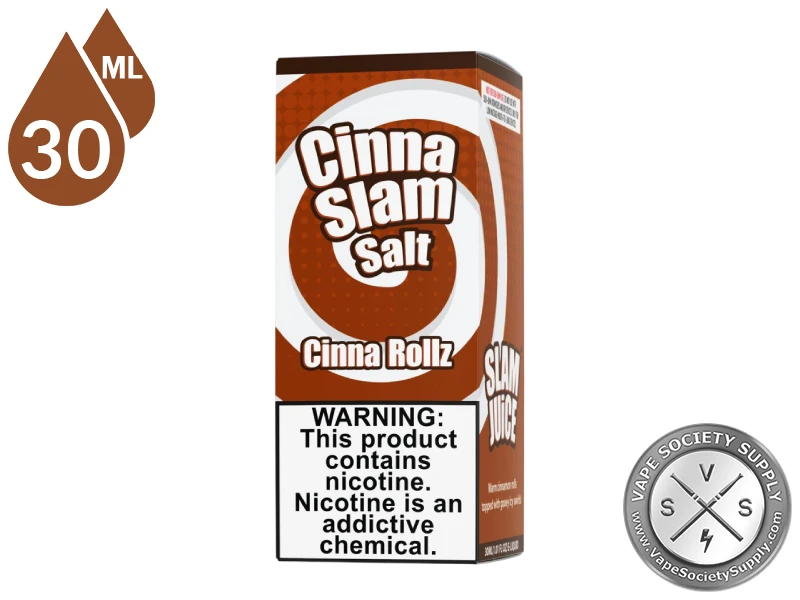 Cinna Rollz by Cinna Slam Salt 30ml box