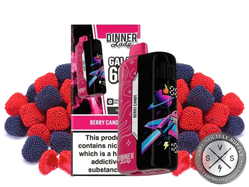 Dinner Lady Galax 60K Disposable Berry Candy
