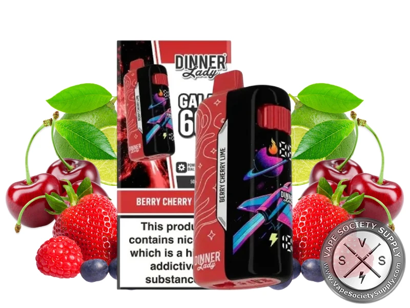 Dinner Lady Galax 60K Disposable Berry Cherry Lime