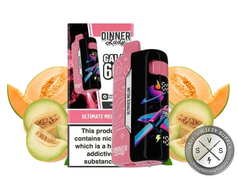 Dinner Lady Galax 60K Disposable Ultimate Melon