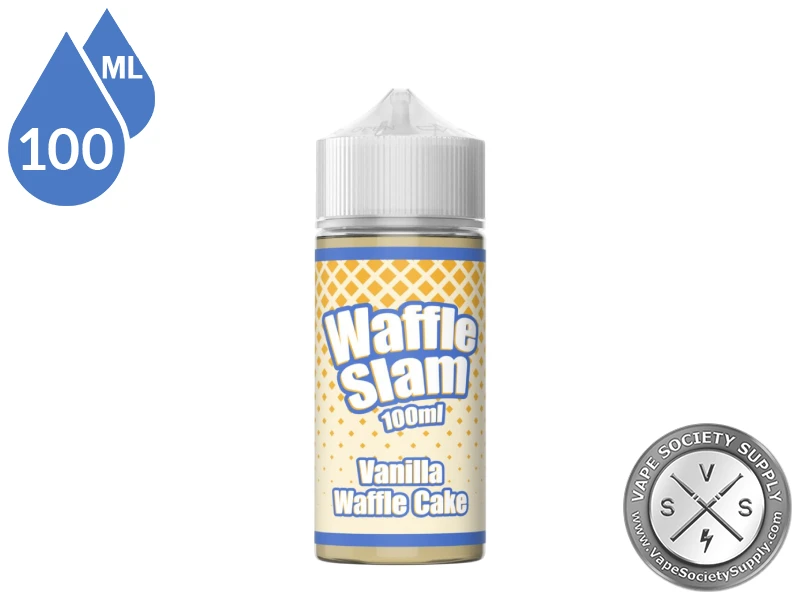 Vanilla Waffle Cake by Waffle Slam 100ml bottle