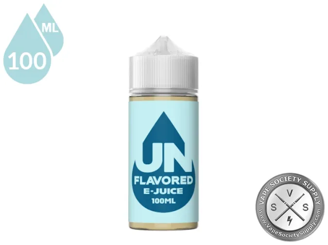 UNflavored E-Juice 100ml bottle