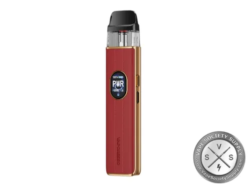 Vaporesso XROS 5 pod kit in Red Leather