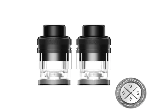 Two empty Geekvape Aegis Force cartridges