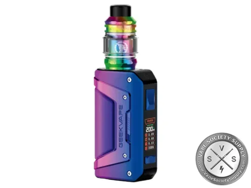 Geekvape L200 kit in Rainbow Purple