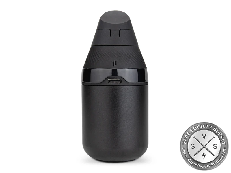 Puffco Proxy Core Kit in black, with the rounded side of the mouthpiece facing forward
