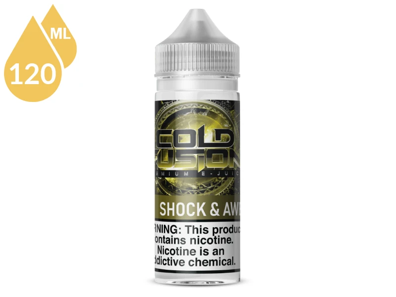 Shock & Awe by Cold Fusion 120ml bottle
