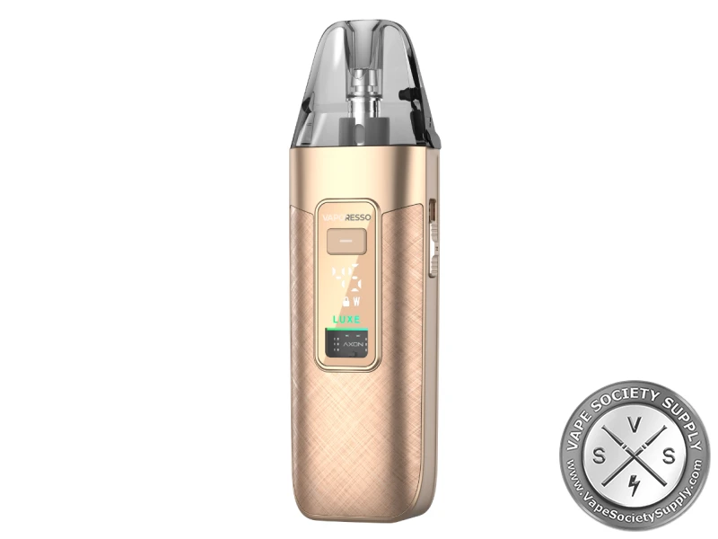 Vaporesso LUXE X3 pod mod in Gold Silk