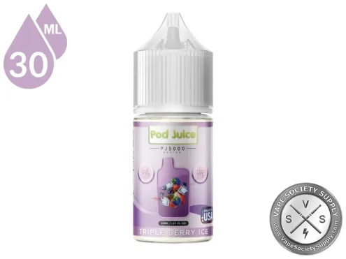 Triple Berry Ice Pod Juice Bar Edition Salt 30ml bottle