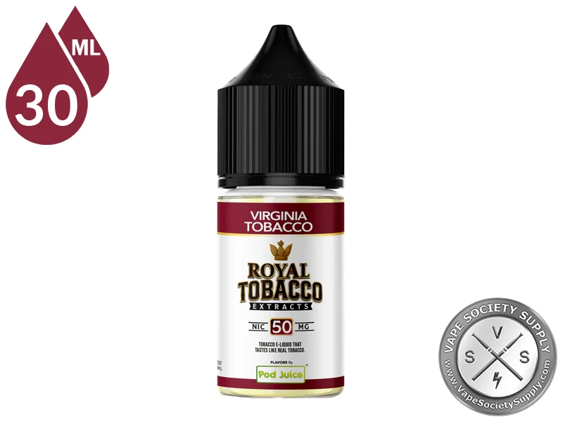 Virginia Tobacco Pod Juice Salt 30ml bottle