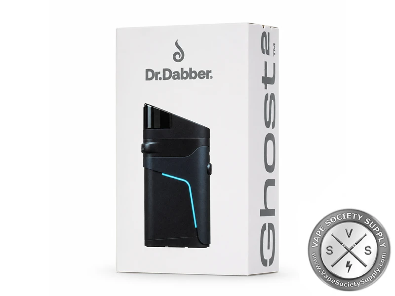 White Dr. Dabber Ghost 2 box with a picture of the black device