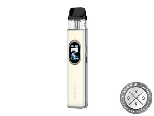 Vaporesso XROS 6 Kit Pearl White pod vape device with premium white finish