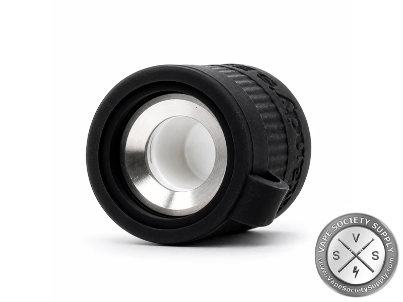 Randy's Grip Plus 360 Degree Ceramic Coil inside view with ceramic chamber and airflow opening