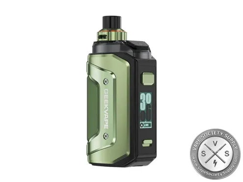 Geekvape Aegis Hero 5 pod mod in Racing Green