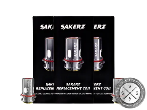 Three Horizon SAKERZ coil boxes with loose SAKERZ coils in front